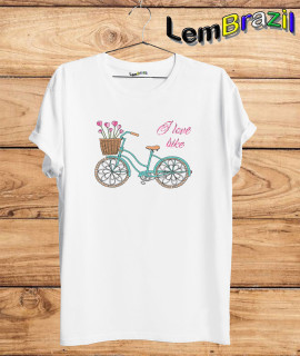 Camiseta I Love Bike LemBrazil