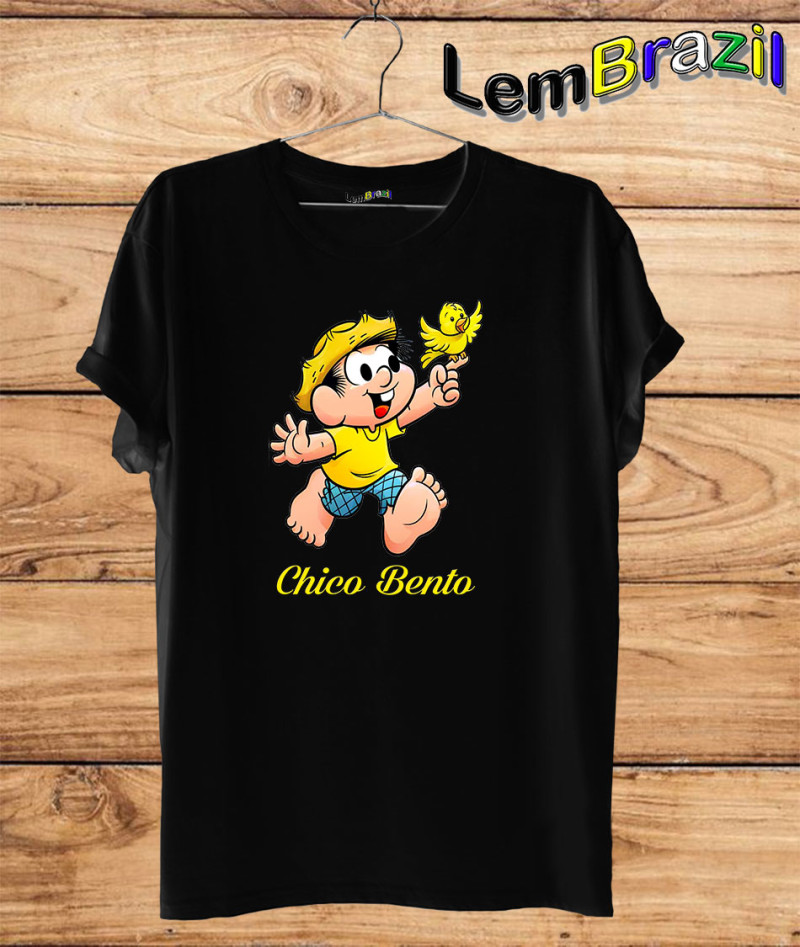 Camiseta Chico Bento LemBrazil. Camiseta 100% Algodão personalizada com Impressão Digital garantindo maior durabilidade e conforto!