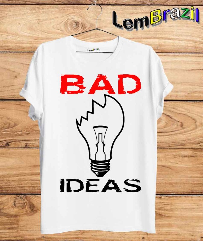Camiseta Bad Ideas LemBrazil