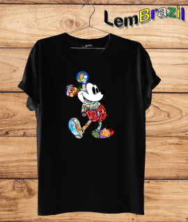 Camiseta Mickey Histórias LemBrazil