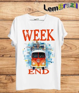 Camiseta Week End 2 LemBrazil. Camiseta 100% Algodão personalizada com Impressão Digital garantindo maior durabilidade e conforto!